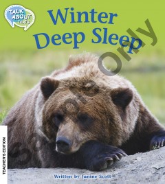 Talk about Texts - Winter Deep Sleep teacher book